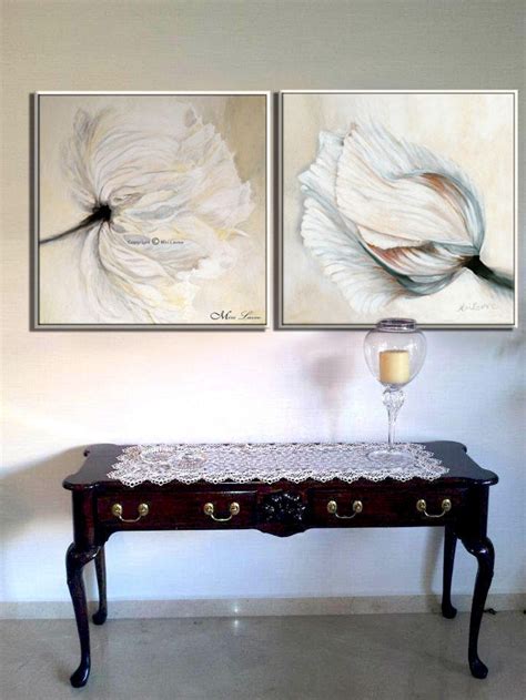 White Living Room Decor Wall Art Set of 2 Luxury Living Room - Etsy