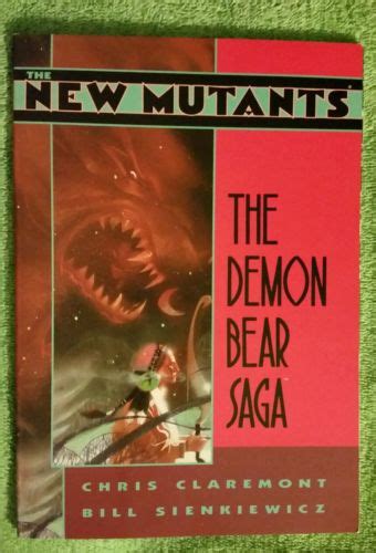 1990 Marvel The New Mutants Tpb The Demon Bear Saga 18 21 1st