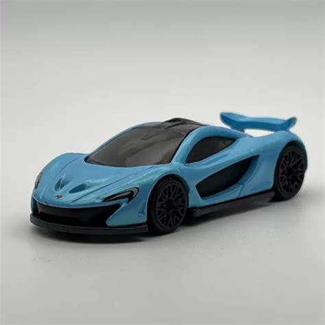 VOITURE MOULÉE SOUS pression Hot Wheels McLaren P Blue EUR PicClick FR