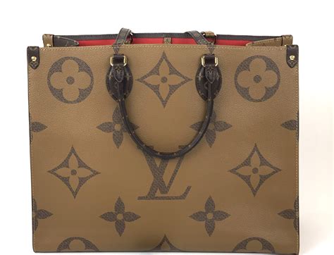 Brand New Limited Edition Louis Vuitton Reverse Monogram Giant On The Go Gm A World Of Goods