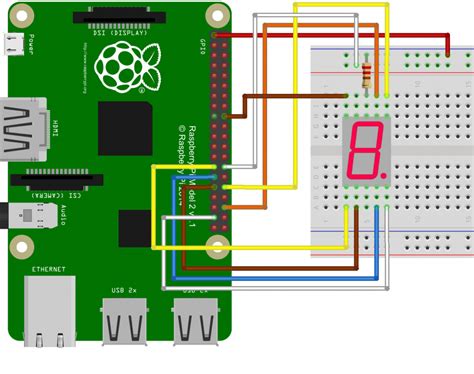 Raspberry Pi 3 7 Segment Display Raspberry