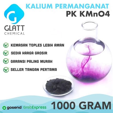 Jual Gram Pk Kalium Permanganat Permanganate Kalikus Bahan