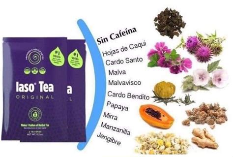 Iaso Tea Es Un T Completamente Org Nico Y Natural Tiene Hievas