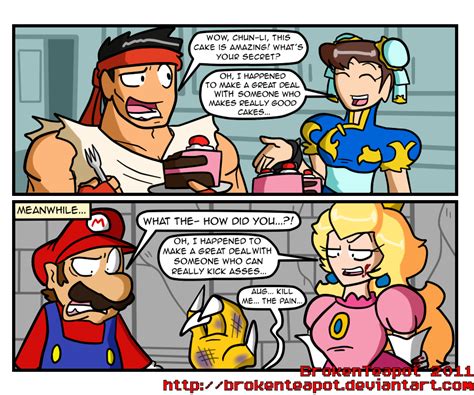 A Great Deal By Brokenteapot On Deviantart Super Mario Galaxy Super Mario Bros Funny Games