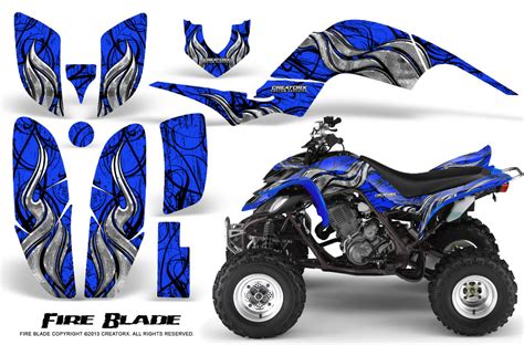 Yamaha Raptor 660 Quad Graphic Kits By Creatorx And Amr Racing