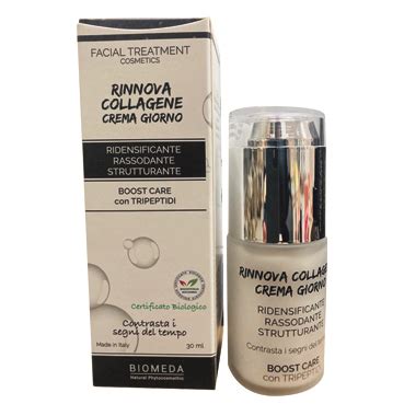 Collagene Rinnova Crema Viso Giorno Biomeda It