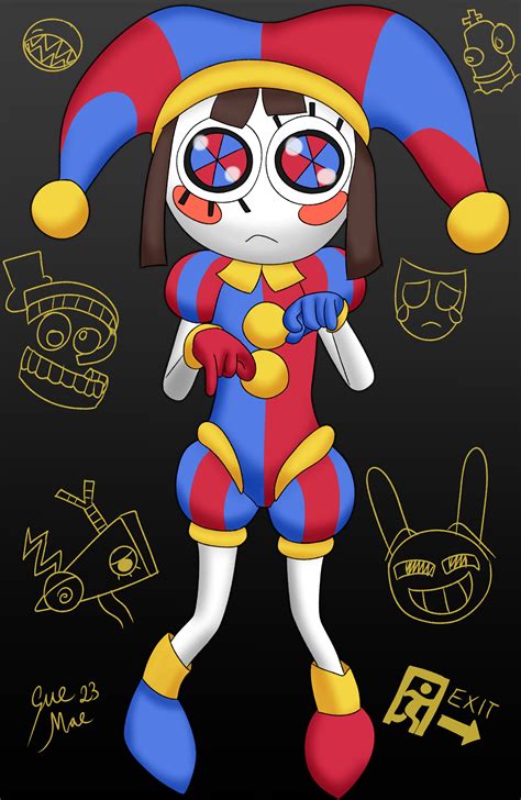 Anxiety Jester By Suemae On Itaku