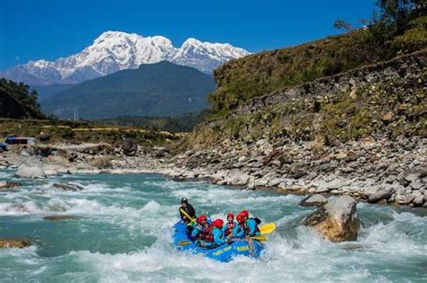 Rafting Avontuur Op De Seti Rivier Sensatie Van Een Halve Dag Vanuit