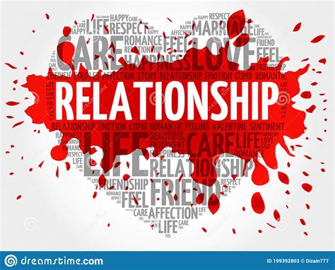 Relationship Word Cloud Collage Stock Illustration Illustration Of Male Female 199392803