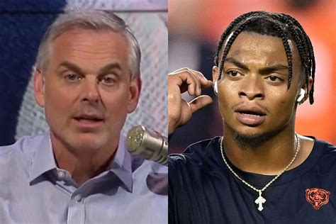 Colin Cowherd Gets Labeled As An Idiot By Nfl Fans For Bizarre Take On Justin Fields Bears