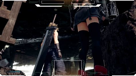 Final Fantasy 7 Remake Can You Look Up Tifa S Skirt Youtube