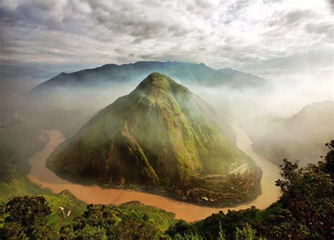 First Bend Of The Yangtze River Photo First Bend Of The Yangtze River