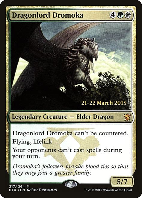 Dragonlord Dromoka · Dragons Of Tarkir Dtk 217 · Scryfall Magic The