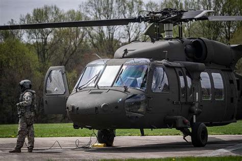 U S Army UH 60M Black Hawk Crew Chief Sgt Christopher PICRYL