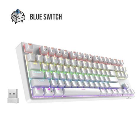 Royal Kludge RK Sink RGB Keys G Wireless Wired TKL Hot Swappable Mechanical Gaming