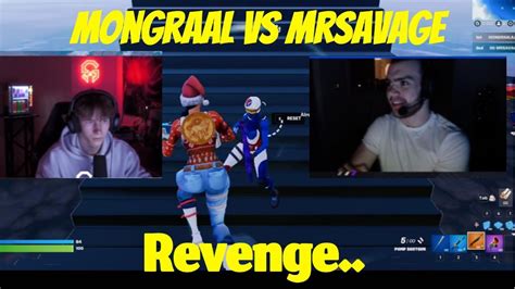 Mongraal Vs Mrsavage 1v1 Revenge Fornite Youtube