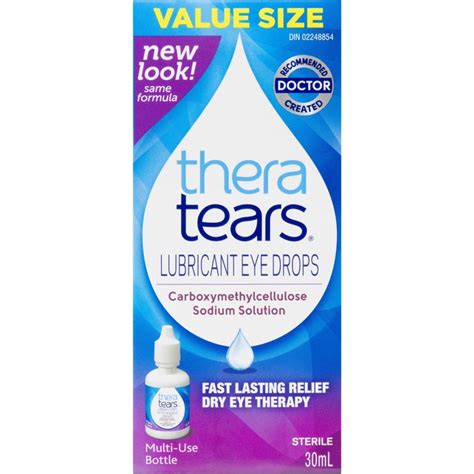 Thera Tears Dry Eye Therapy Lubricant Eye Drops Ctc Health