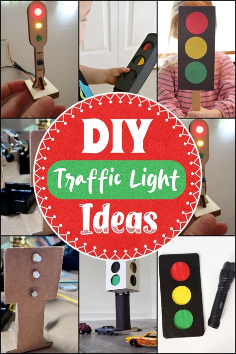 10 DIY Traffic Light Ideas For Kids Crafts - DIY Crafts