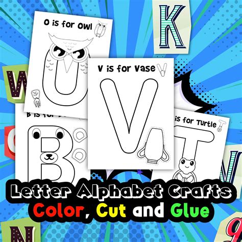 ABC Crafts Printable Ideas (Crafts for Kids) - Powerful Mothering