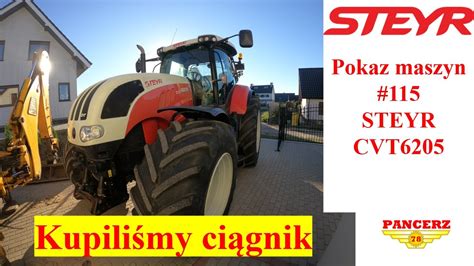 STEYR CVT6205 Nowy Nabytek Pokazy Polowe AGRIMET Kockerling OPaLL AGRI