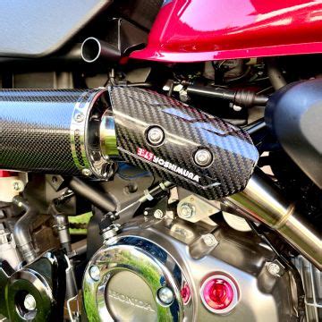 HONDA モンキー125 YOSHIMURA ヨシムラ カーボンヒートガードSET TYPE 1を使ったUさんのバイク用品インプレッション