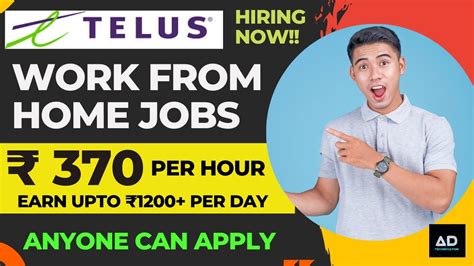 Telus Work From Home Jobs Part Time Jobs Jobs For Freshers Any