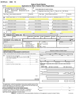 Fillable Online Fillable Online State Sd Sd Eform V Help