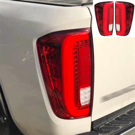 Left Right Pair Fit Nissan Navara NP300 Frontier LED Rear Tail Light