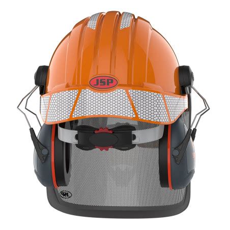 Casque protection forestier EVOGuardM JSP EPI bûcheron élagueur