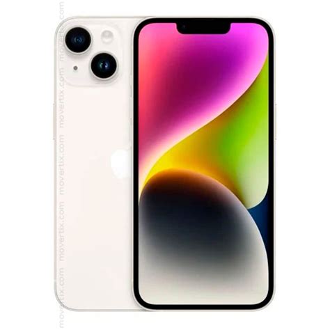 iPhone 14 Starlight 128GB (194253408482) | Movertix Mobile Phones Shop