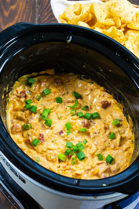 Slow Cooker Chicken Nacho Dip Spicy Southern Kitchen