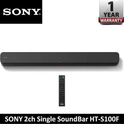 Sony S100f 2 0ch Soundbar With Bass Reflex Speaker Tech Nuggets