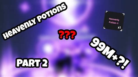 Heavenly Potions M Part Sols Rng Roblox Youtube