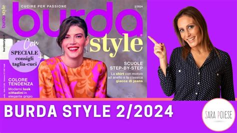 BURDA STYLE 02 2024 BURDA FEBBRAIO 2024 Sara Poiese YouTube