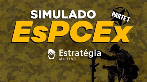 Simulado Espcex Corre O Parte Youtube