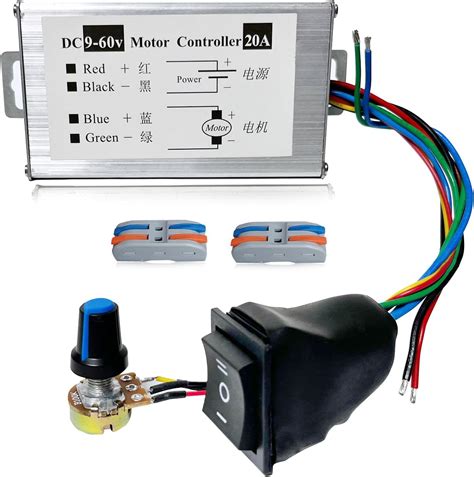 Amazon Pwm Dc Motor Speed Controller Max Dc V A Stepless