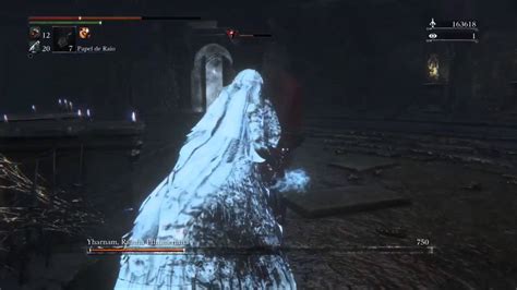 Bloodborne Platina Calice Ihyll Matando Boss Yharnam Rainha