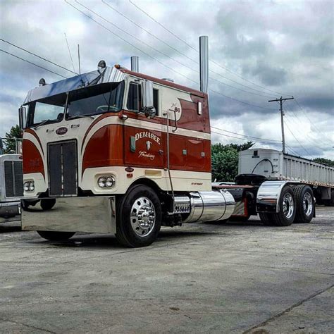 Coe Peterbilt Custom 352 Big Rig Trucks Big Trucks Peterbilt