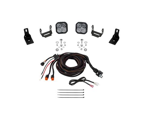 Diode Dynamics Stage Series Ditch Light Kit Ss3 Sport White Combo Ford Maverick 2022 Dd7762