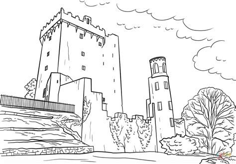 Blarney Castle coloring page | Free Printable Coloring Pages