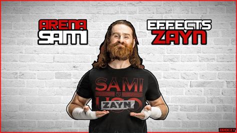 WWE Sami Zayn Worlds Apart Entrance Theme Arena Effects YouTube