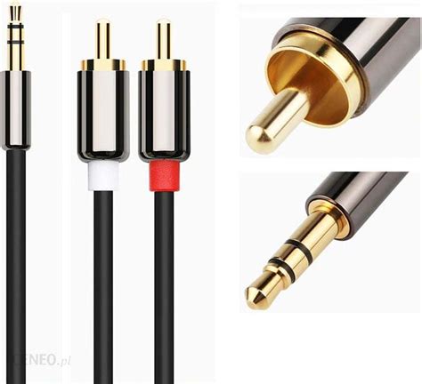 Kabel Audio Jack Mm X Rca Chinch Aux M Opinie I Ceny Na Ceneo Pl