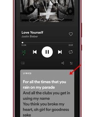 Come Vedere I Testi Delle Canzoni Su Spotify Medge