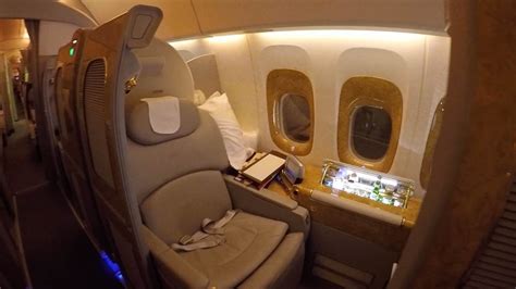 Flight Review Emirates Ek164 First Class B777 300er Dub — Dxb