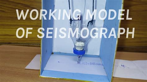 Working Model Of Seismograph Youtube