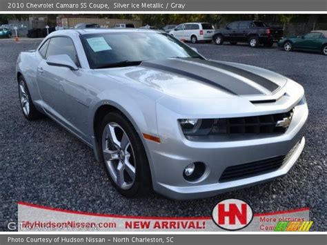 Silver Ice Metallic 2010 Chevrolet Camaro Ss Coupe Gray Interior