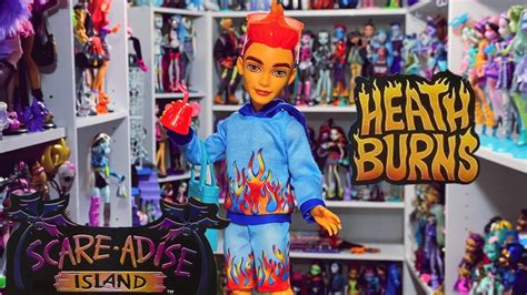 Adult Collector Monster High Scare Adise Island Heath Burns Unboxing