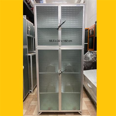 jual rak piring full box minimalis  pintu rak dapur pintu