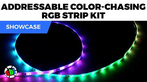 Meet The Color Chasing LED Strip Kit Customizable RGB Lighting YouTube