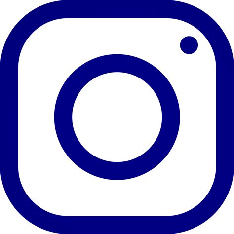 Blue Instagram Logo Transparent